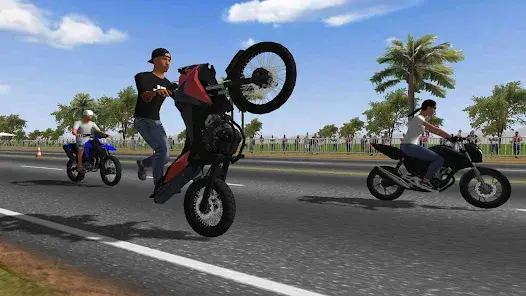 Moto Wheelie 3D MOD APK screenshot 1