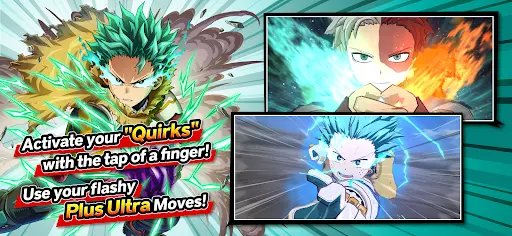 MY HERO ULTRA IMPACT MOD APK screenshot 1