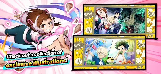MY HERO ULTRA IMPACT MOD APK screenshot 3