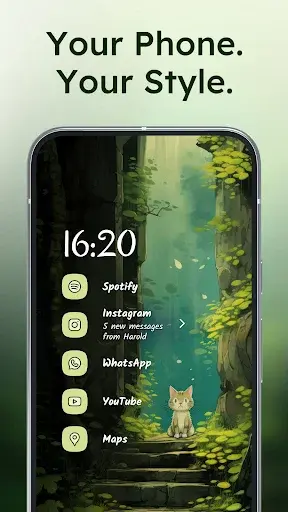 Niagara Launcher MOD APK screenshot 2