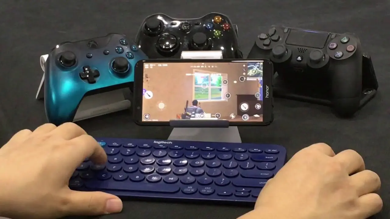 Playing mobile games with controller using Octopus