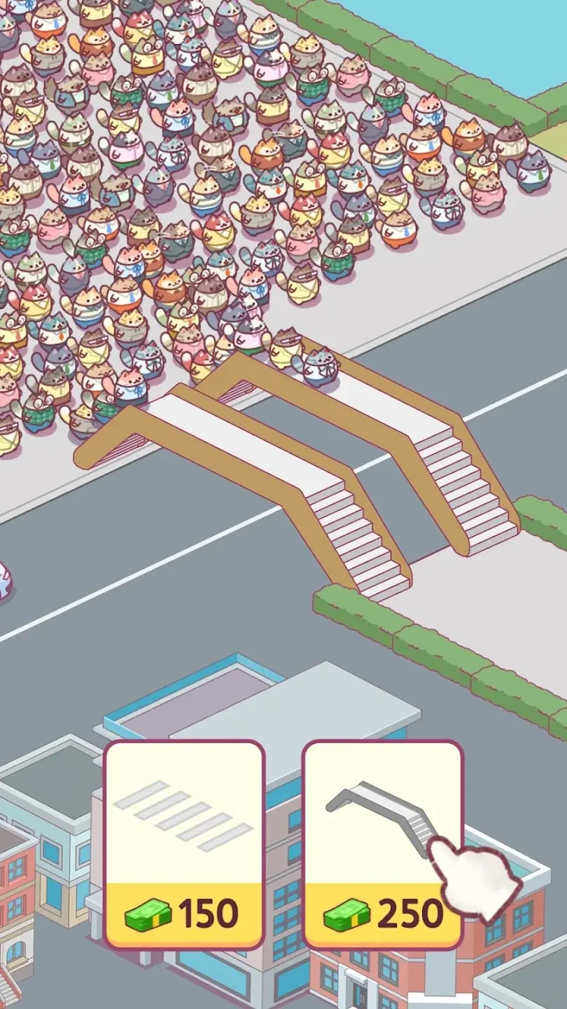 Office Cat: Idle Tycoon Game MOD APK screenshot 2