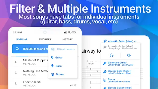 Songsterr MOD APK screenshot 4