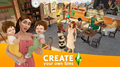 The Sims FreePlay MOD APK ảnh chụp màn hình 1