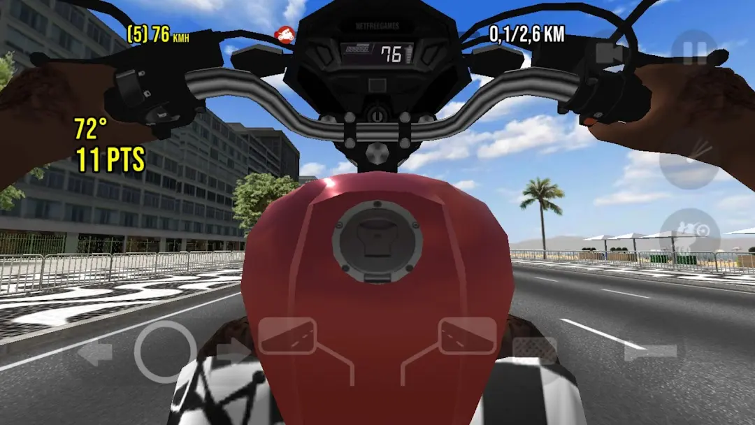 Traffic Motos 3 MOD APK extreme speed traffic racing