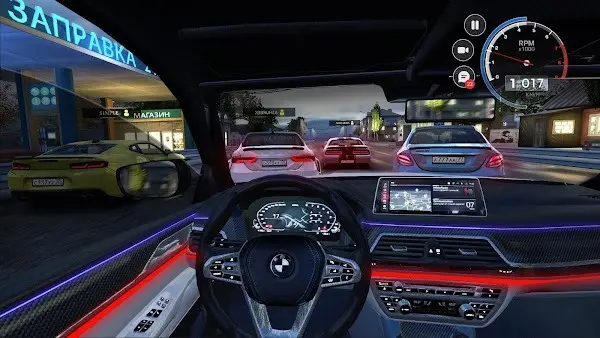 Cockpit view in Traffic Racer Russian Village