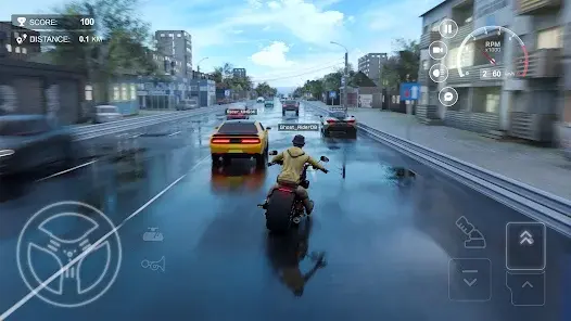 Traffic Racer Russian Village MOD APK screenshot 4