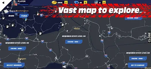 Truck Simulator PRO US MOD APK ảnh chụp màn hình 5