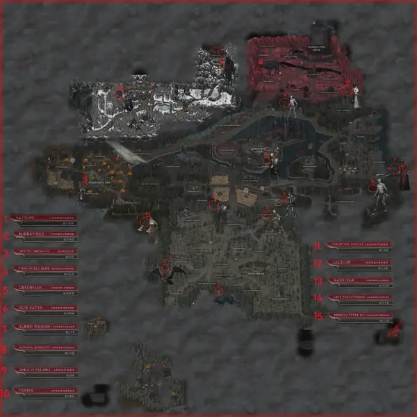 Exploring the map in Vampire’s Fall 2