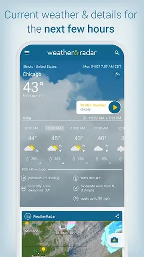 Weather & Radar USA MOD APK screenshot 1
