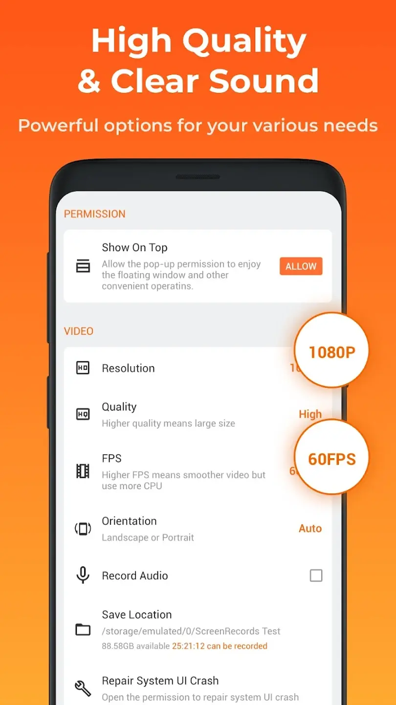 XRecorder MOD APK screenshot 2