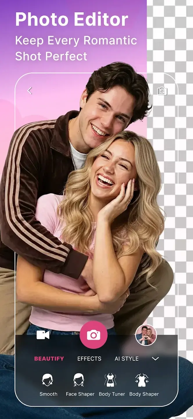 YouCam Perfect MOD APK screenshot 1