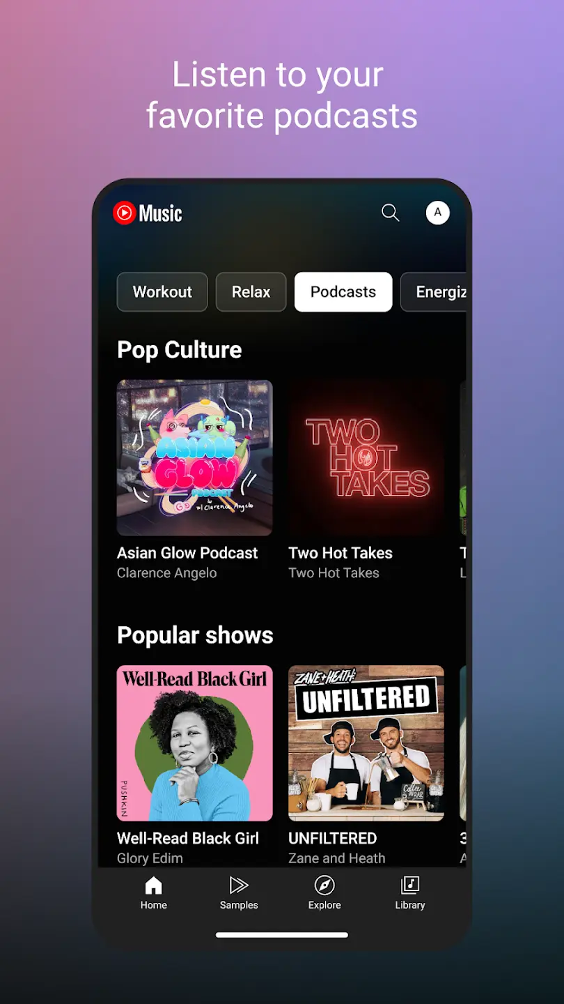 YouTube Music MOD APK screenshot 4