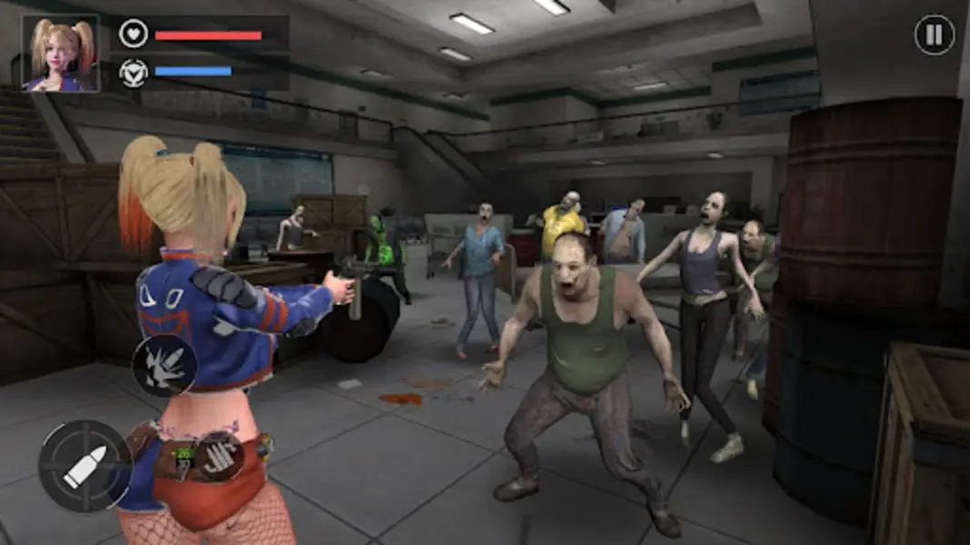 Different zombie types in Zombie Hunter game