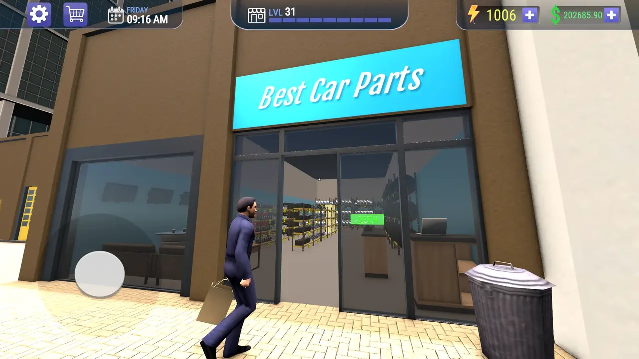 Garage trong Car Mechanic Shop Simulator 3D