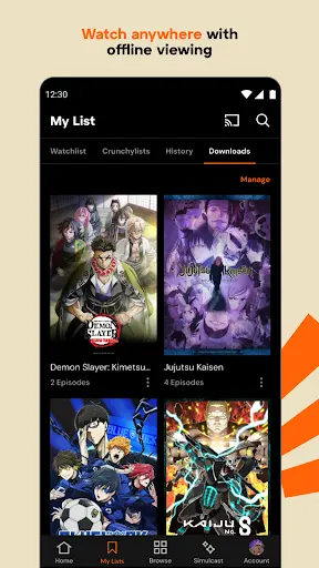 Crunchyroll APK screenshot 4