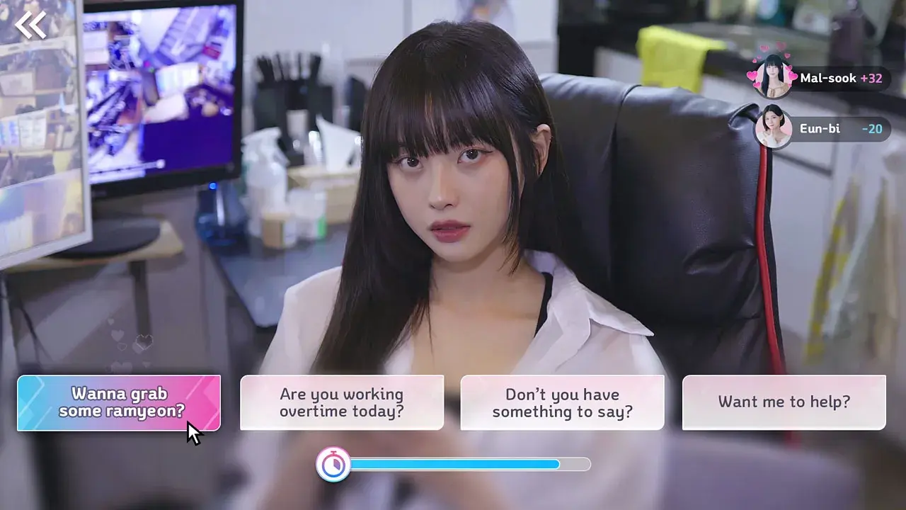 Five Hearts Under One Roof MOD APK Gameplay Interface