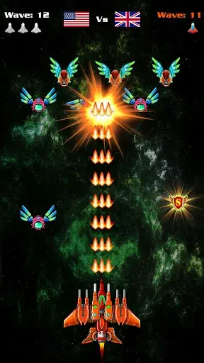 Galaxy Attack: Alien Shooting MOD APK screenshot 3