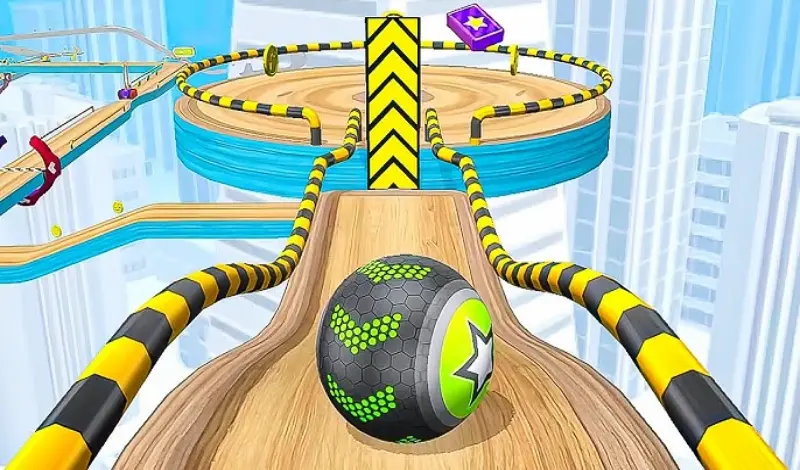 Going Balls rolling gameplay