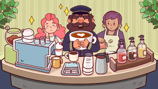 Good Coffee, Great Coffee MOD APK ảnh chụp màn hình 3