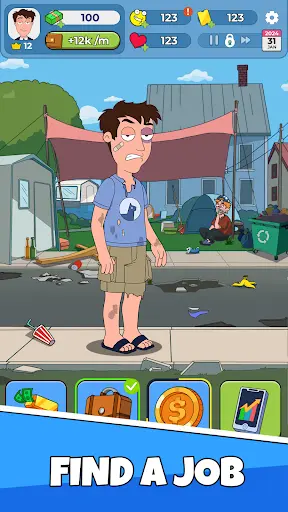 Idle Guy MOD APK screenshot 2