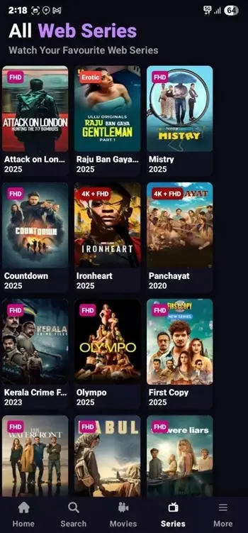 iStreamFlare MOD APK screenshot 1