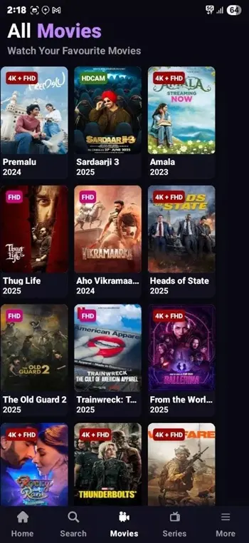 iStreamFlare MOD APK screenshot 2