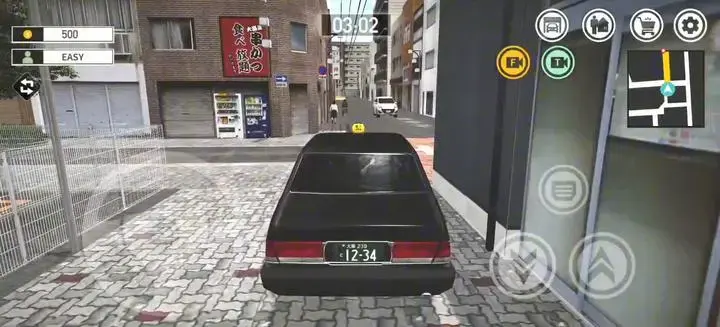 Gameplay Japan Taxi Simulator MOD APK