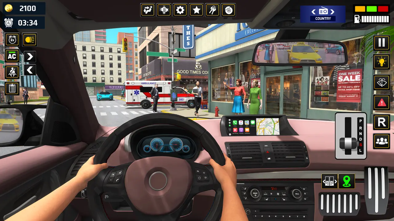 Lái taxi trong Japan Taxi Simulator