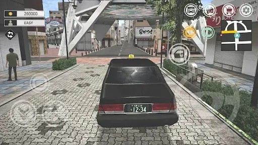 Japan Taxi Simulator MOD APK ảnh chụp màn hình 1