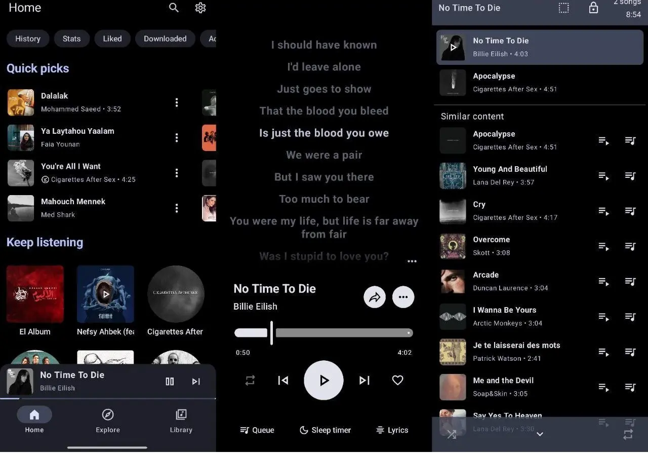 Metrolist APK music player