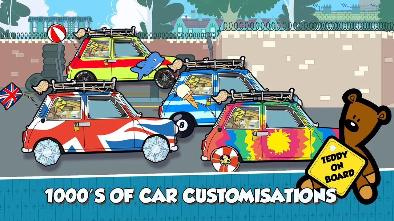 Vehicles in Mr Bean Special Delivery