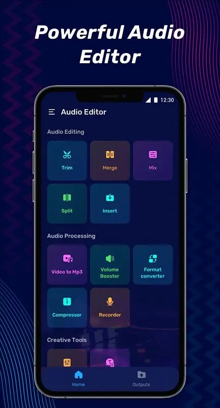 Music Editor interface overview