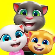 My Talking Tom Friends MOD APK – biểu tượng ứng dụng