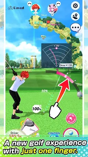NEKO GOLF MOD APK screenshot 1