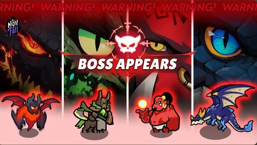 Boss battle Nightfall TD
