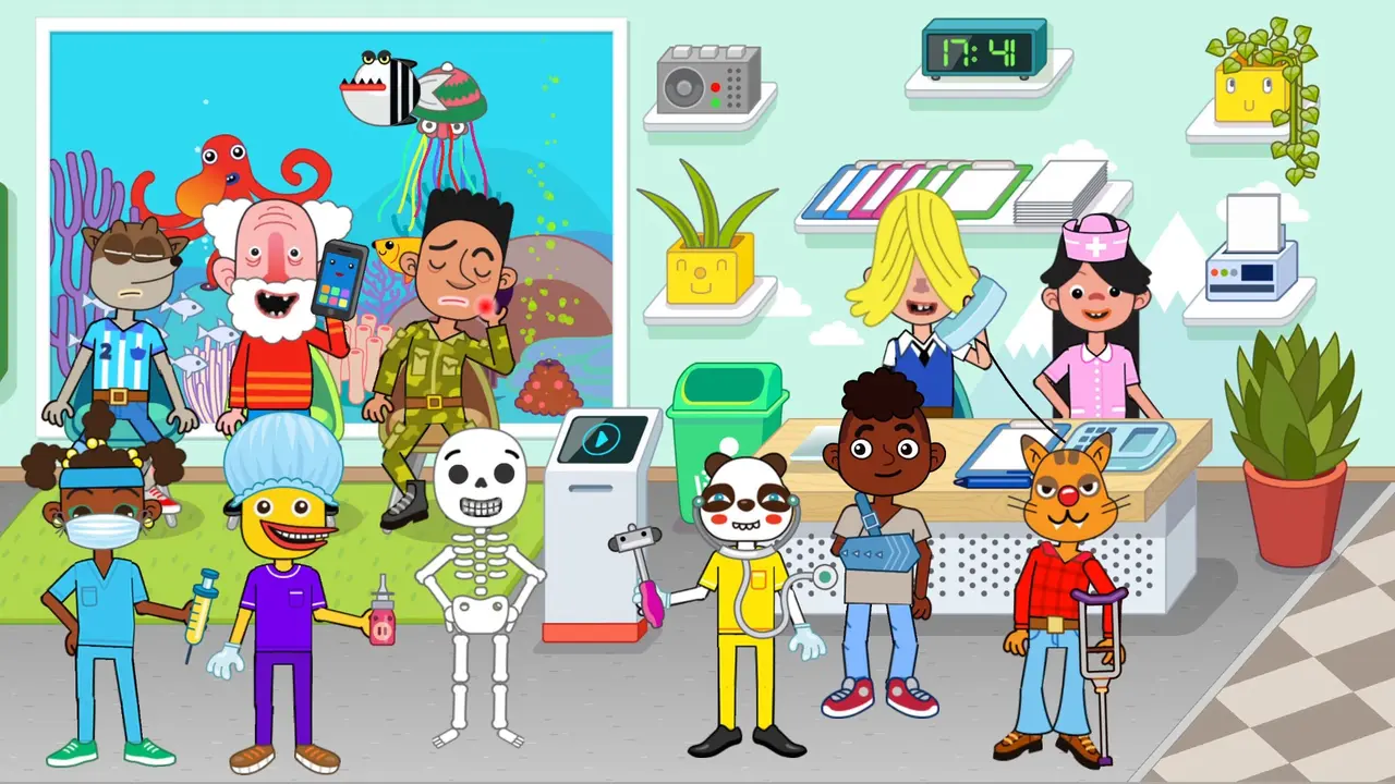 Pepi Hospital characters