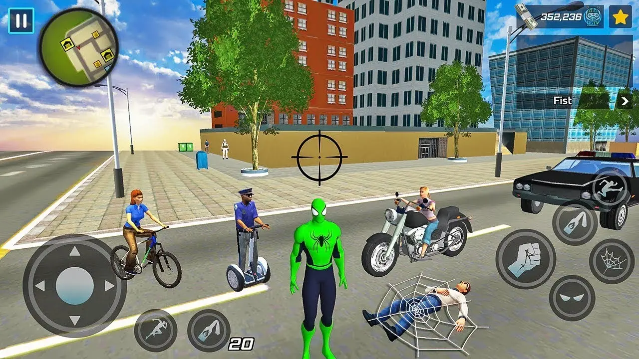Rope Frog Ninja Hero combat chaos
