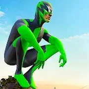 Rope Frog Ninja Hero Car Vegas MOD APK – app icon