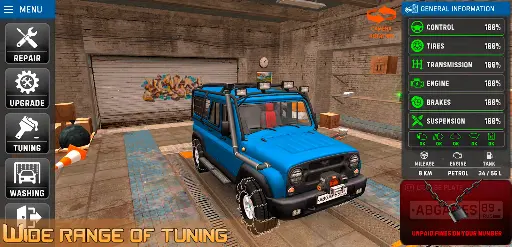 Russian Car Driver Uaz Hunter MOD APK screenshot 4