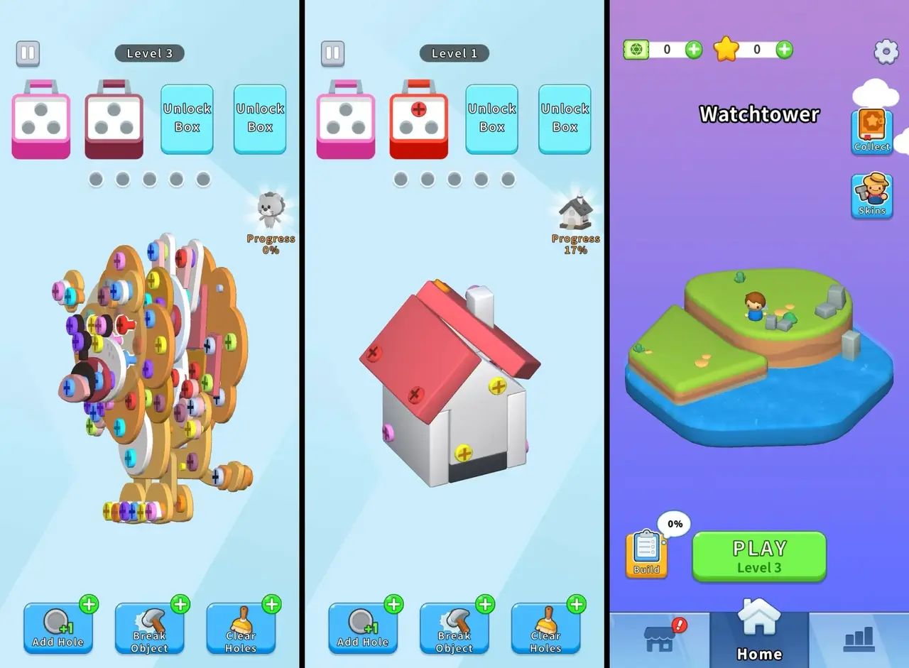 Screw Away: 3D Pin Puzzle MOD APK Gameplay