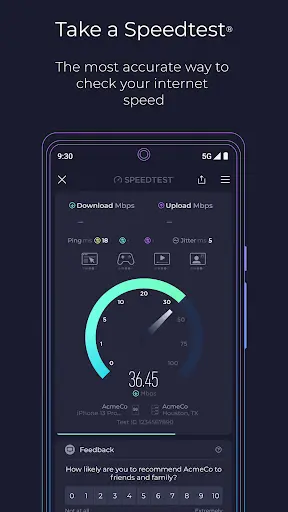Speedtest APK screenshot 1