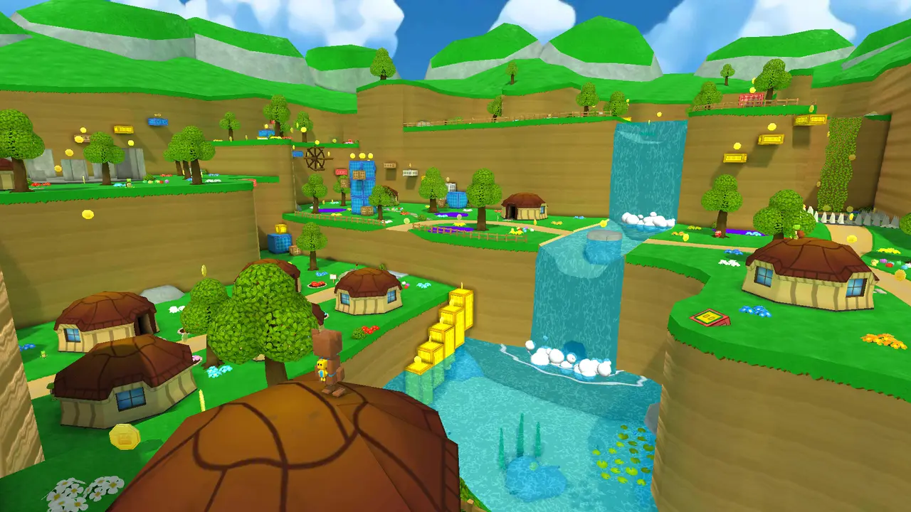 Super Bear Adventure open world gameplay
