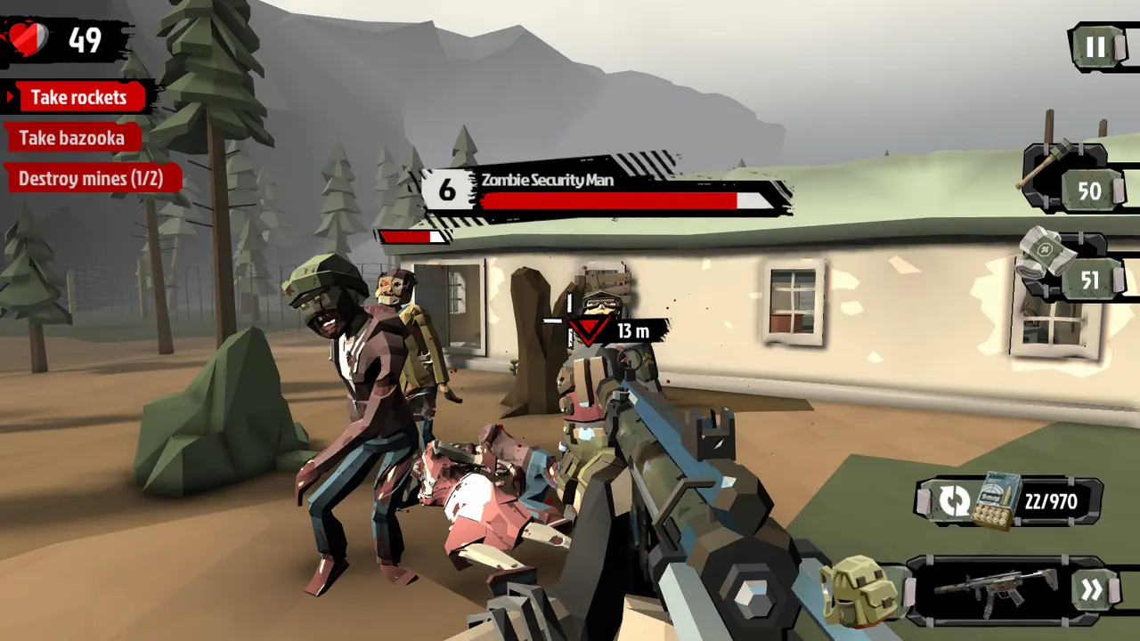 Gameplay The Walking Zombie 2 bắn zombie