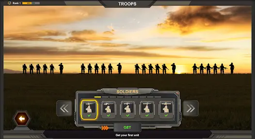 Military unit system in Warzone Commander