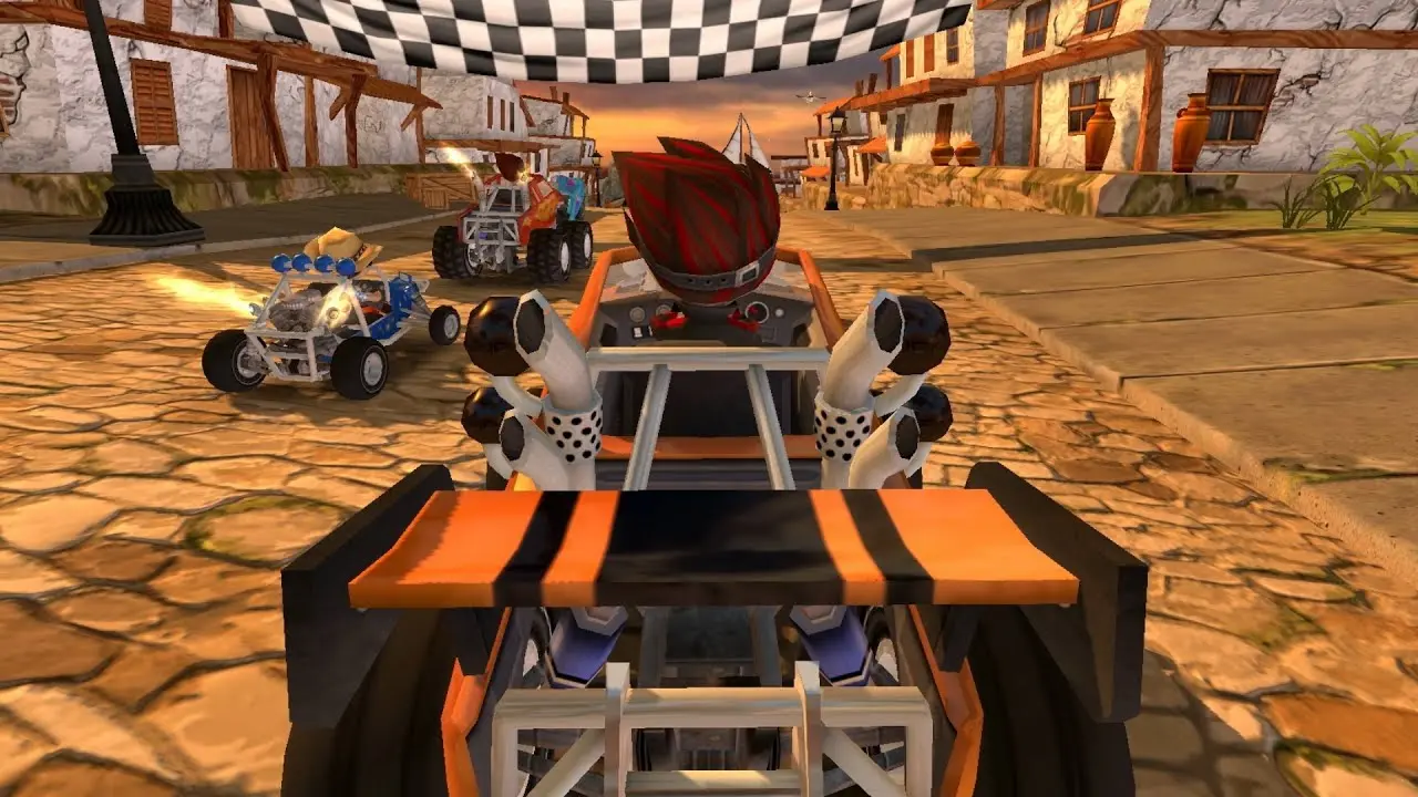 Beach Buggy Racing MOD APK gameplay