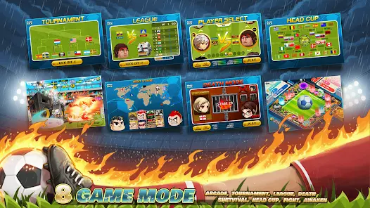 Head Soccer MOD APK screenshot 2