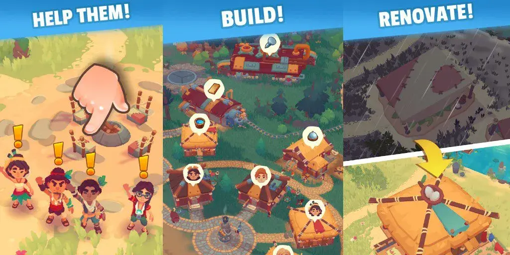 Pocket Tales MOD APK survival village building