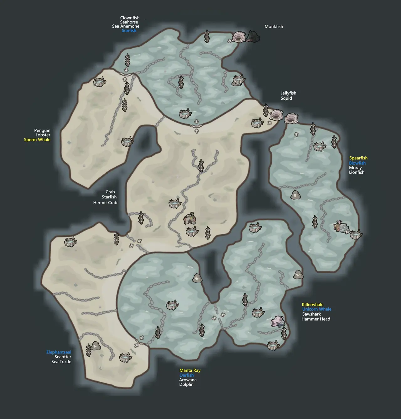 Wild Tamer map exploration