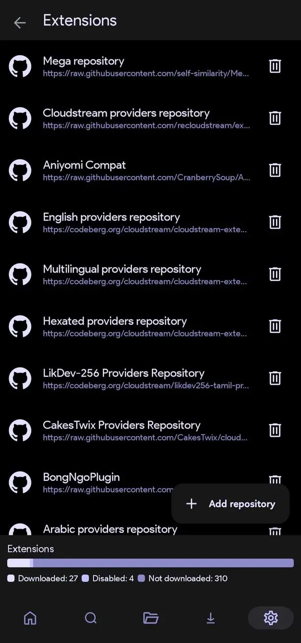CloudStream APK screenshot 2